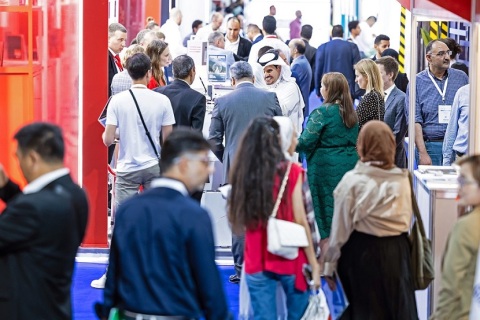 中东沙特涂料展览会展会现场图片