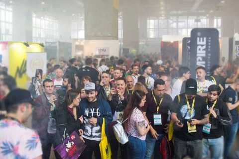 西班牙马德里电子烟展览会展会现场图片