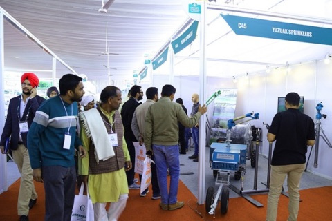 印度农业机械展展会现场图片