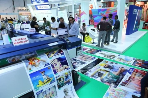 中东迪拜广告展览会展会现场图片