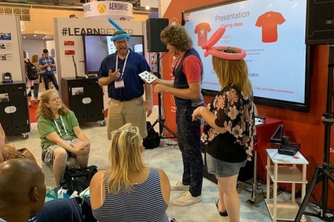 美国教育装备展览会展会现场图片