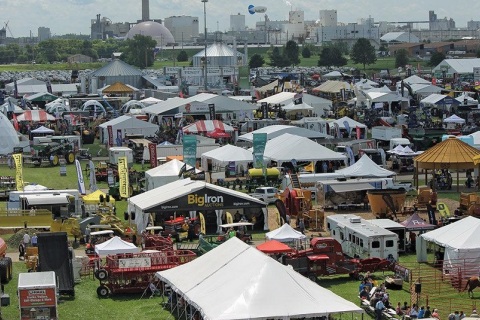 美国农业机械展览会展会现场图片