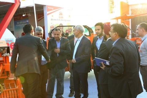 印度农业机械展展会现场图片