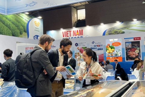 印尼雅加达水产海鲜、渔业展览会展会现场图片