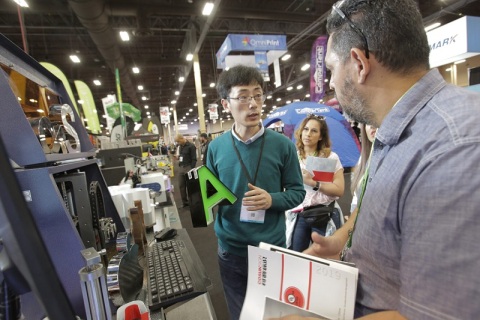 美国广告标识展览会展会现场图片