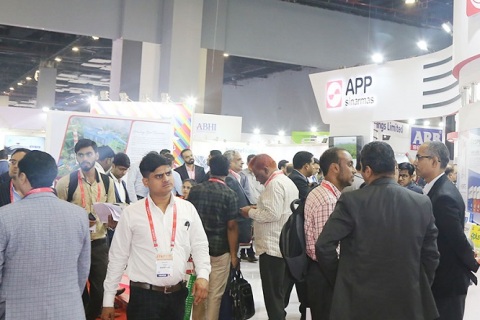 印度新德里瓦楞展览会展会现场图片