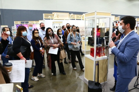 美国洛杉矶奢侈品包装展览会展会现场图片