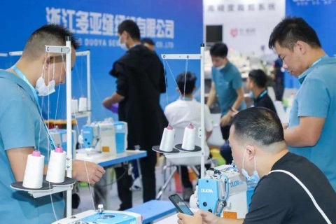 福建（晋江）国际缝制设备展览会展会现场图片