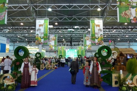 俄罗斯圣彼得堡农业展览会展会现场图片