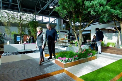 德国慕尼黑花卉园艺展览会展会现场图片