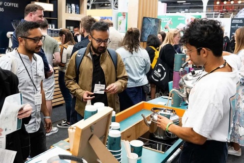 英国伦敦咖啡文化展览会展会现场图片