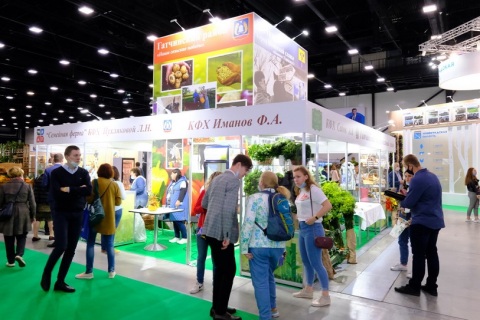 俄罗斯圣彼得堡农业展览会展会现场图片