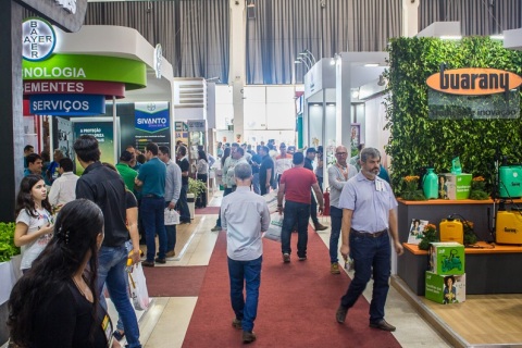 巴西圣保罗花卉园艺展览会展会现场图片