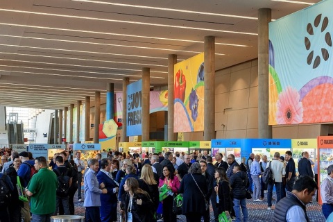 美国果蔬及花卉展览会展会现场图片