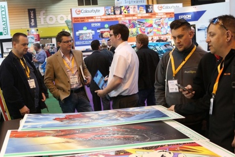 英国伯明翰广告标识展览会展会现场图片