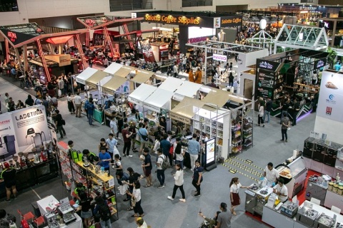 泰国东盟咖啡茶、烘焙、冰淇淋展展会现场图片