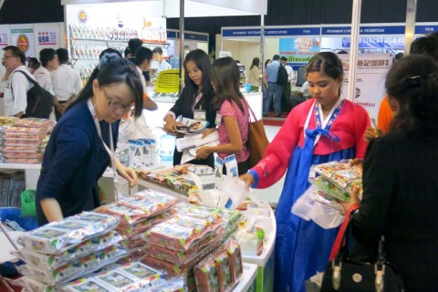 柬埔寨茶咖啡展览会展会现场图片