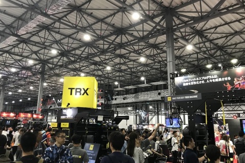 日本东京体育用品及健身展览会展会现场图片