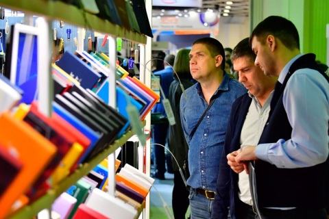 俄罗斯莫斯科广告展览会展会现场图片