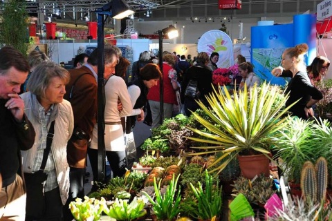 德国慕尼黑花卉园艺展览会展会现场图片