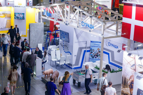 俄罗斯莫斯科畜牧养殖展览会展会现场图片