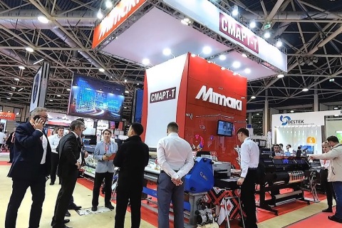 俄罗斯莫斯科广告展览会展会现场图片