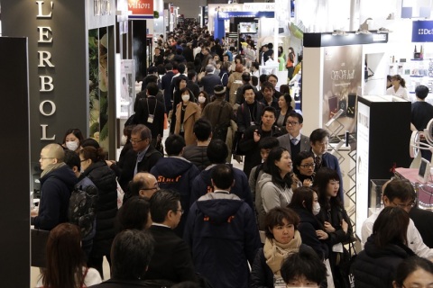 日本东京化妆品展览会展会现场图片