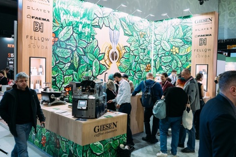 俄罗斯莫斯科咖啡和茶展览会展会现场图片