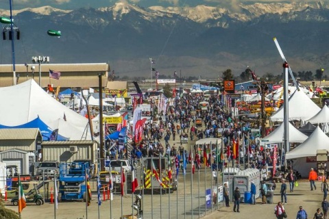 美国加利福尼亚农业机械展览会展会现场图片