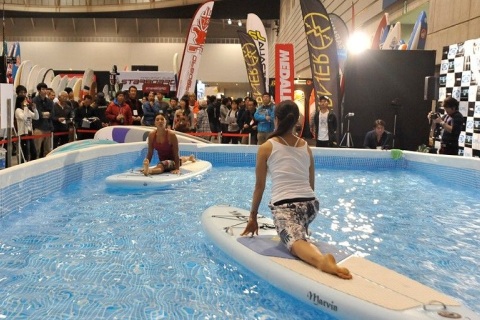 日本横滨户外用品、滑雪及冲浪用品展展会现场图片