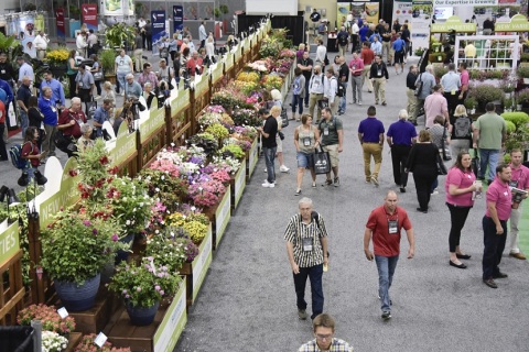 美国花卉园林园艺展览会展会现场图片