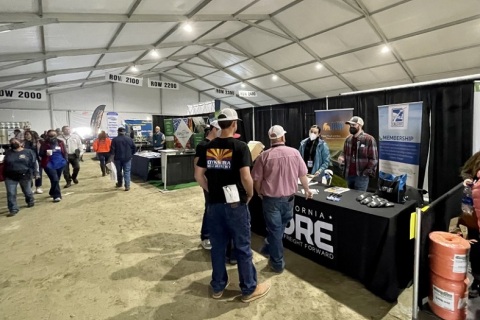 美国加利福尼亚农业机械展览会展会现场图片