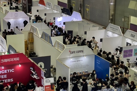 韩国首尔咖啡展览会展会现场图片