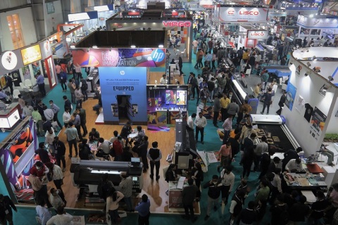 印度孟买广告标识展览会展会现场图片