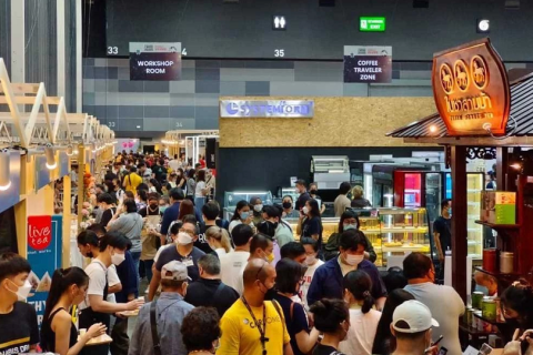 泰国东盟咖啡茶、烘焙、冰淇淋展展会现场图片