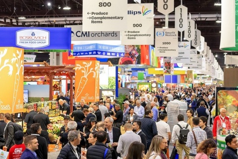 美国果蔬及花卉展览会展会现场图片