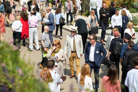 英国切尔西花展展会现场图片