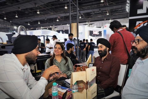 印度新德里广告标识展览会展会现场图片