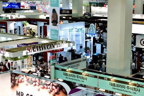 韩国首尔咖啡展览会展会现场图片