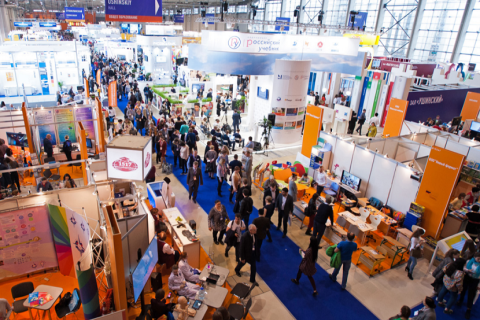 俄罗斯莫斯科教育装备展览会展会现场图片