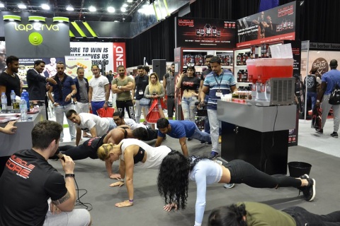 中东迪拜体育用品及健身器材展览会展会现场图片