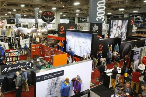 美国盐湖城滑雪用品展览会展会现场图片