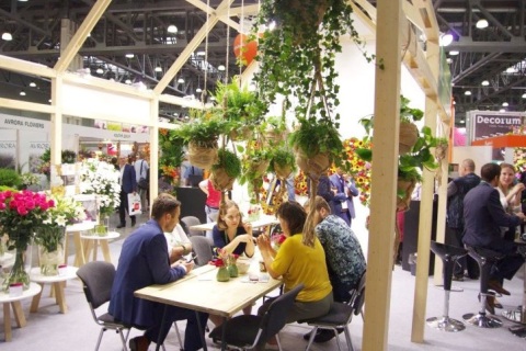 俄罗斯莫斯科花卉园艺展览会展会现场图片