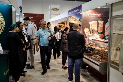 哈萨克斯坦食品饮料、食品配料展览会展会现场图片