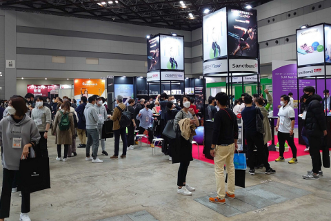 日本东京体育用品及健身展览会展会现场图片