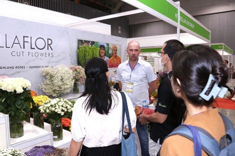 泰国果蔬及花卉园艺展览会展会现场图片