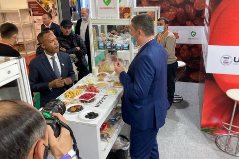 哈萨克斯坦阿拉木图食品展览会展会现场图片