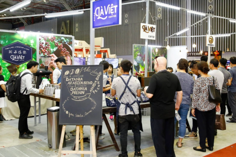 越南胡志明咖啡及甜品展览会展会现场图片
