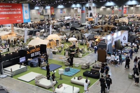 韩国户外休闲体育产业展览会展会现场图片