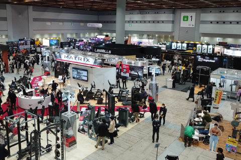 日本东京体育用品及健身展览会展会现场图片